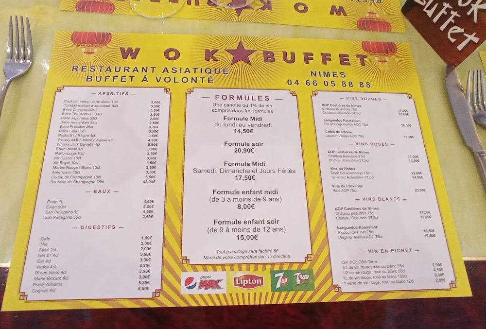 WOK BUFFET - Menu Image 4